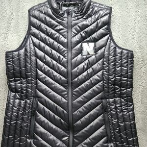 Women's Black Quilted Vest